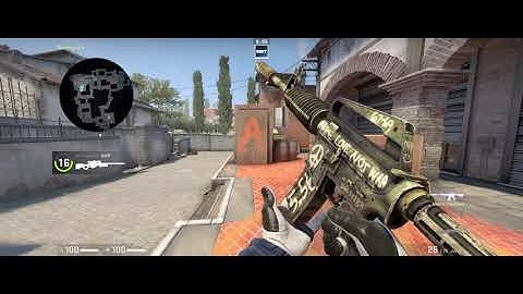 M4A1 S Flashback Factory New Showcase CS:GO (3440x1440 res 21:9)