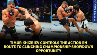 2024 Pfl Playoffs Highlights 3 Timur Khizriev Defeats Gabriel Braga With Accurate Elbow Strike