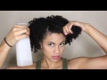 How To Keep Curls Defined:Night Time Routine for Natural Hair