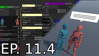 Unity Dialogue Editor Tutorial made with graph view Part 11.4 - Rework