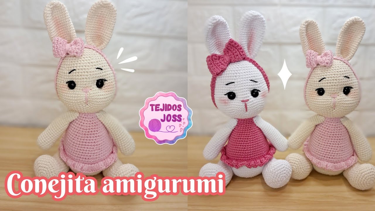 Conejita amigurumi | Tejidos Joss |
