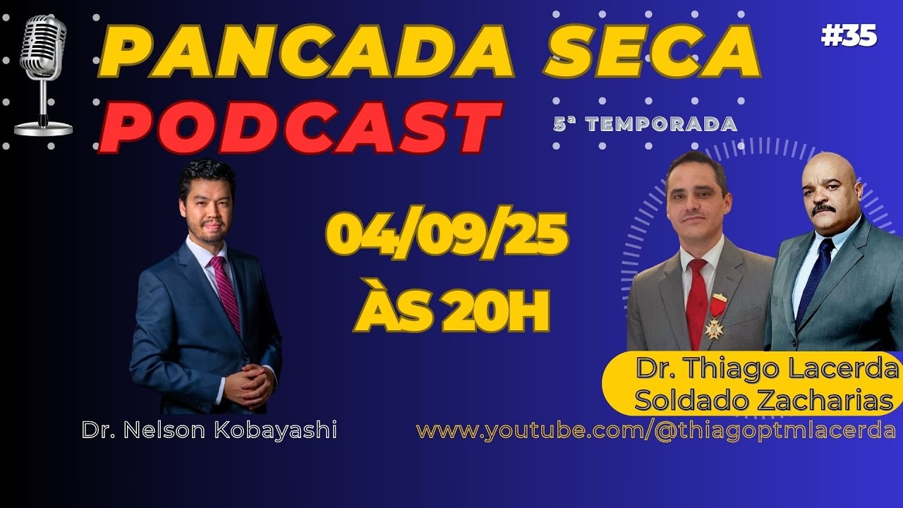 Pancada Seca 5ª Temporada recebe o Dr. Nelson Kobayashi - Advogado