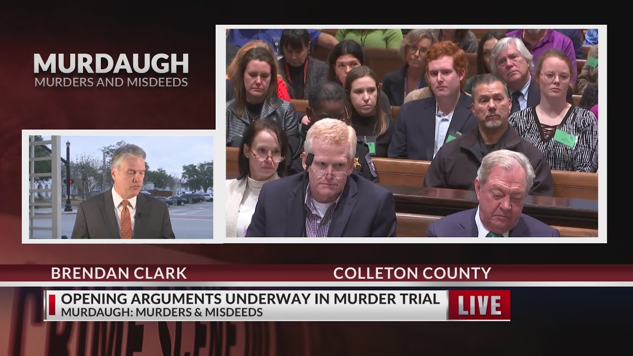 Jury seated, opening statements begin in Alex Murdaugh double murder ...