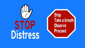 DBT Distress Tolerance Skill: STOP