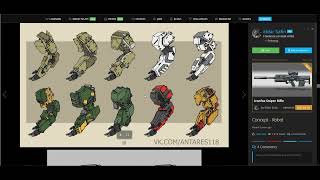 artstation hard surface -concept Art 2D- models  01