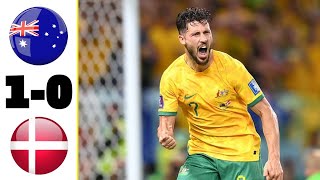 Australia vs Denmark 1-0 All Gоals & Extеndеd Hіghlіghts | FIFA World Cup 2022