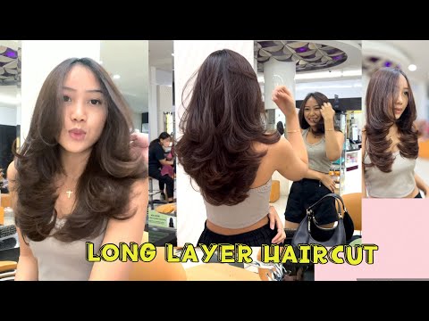 POTONG RAMBUT LAYER | Long Layered Haircut  | Girl haircut | Hairstyle 2023 | Update