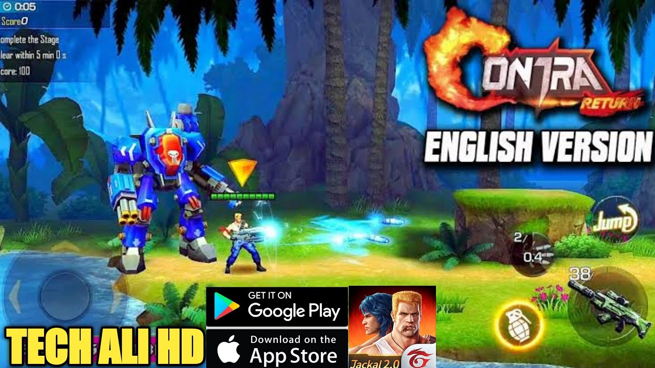 Contra Return 2021 [English Version] - GRAND OPEN BETA | GAMEPLAY [FULL HD 60FPS] (ANDROID/IOS)