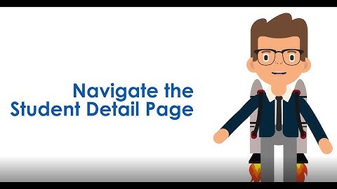 Jenzabar Retention - Navigate the Student Detail Page