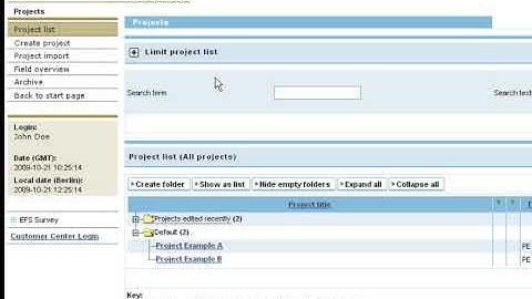 EFS Survey Software Introduction Tutorial Online Research from Unipark