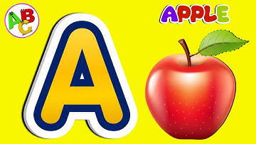 A is for Apple 🍎 | ABC Phonics Song for Kids | A A Apple Alphabet Song | Learning Video for Toddlers