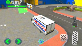 Shopping Mall Parking Lot | West Truck Driving | Level 21 - Level 25 | Gameplay Walkthrough screenshot 5