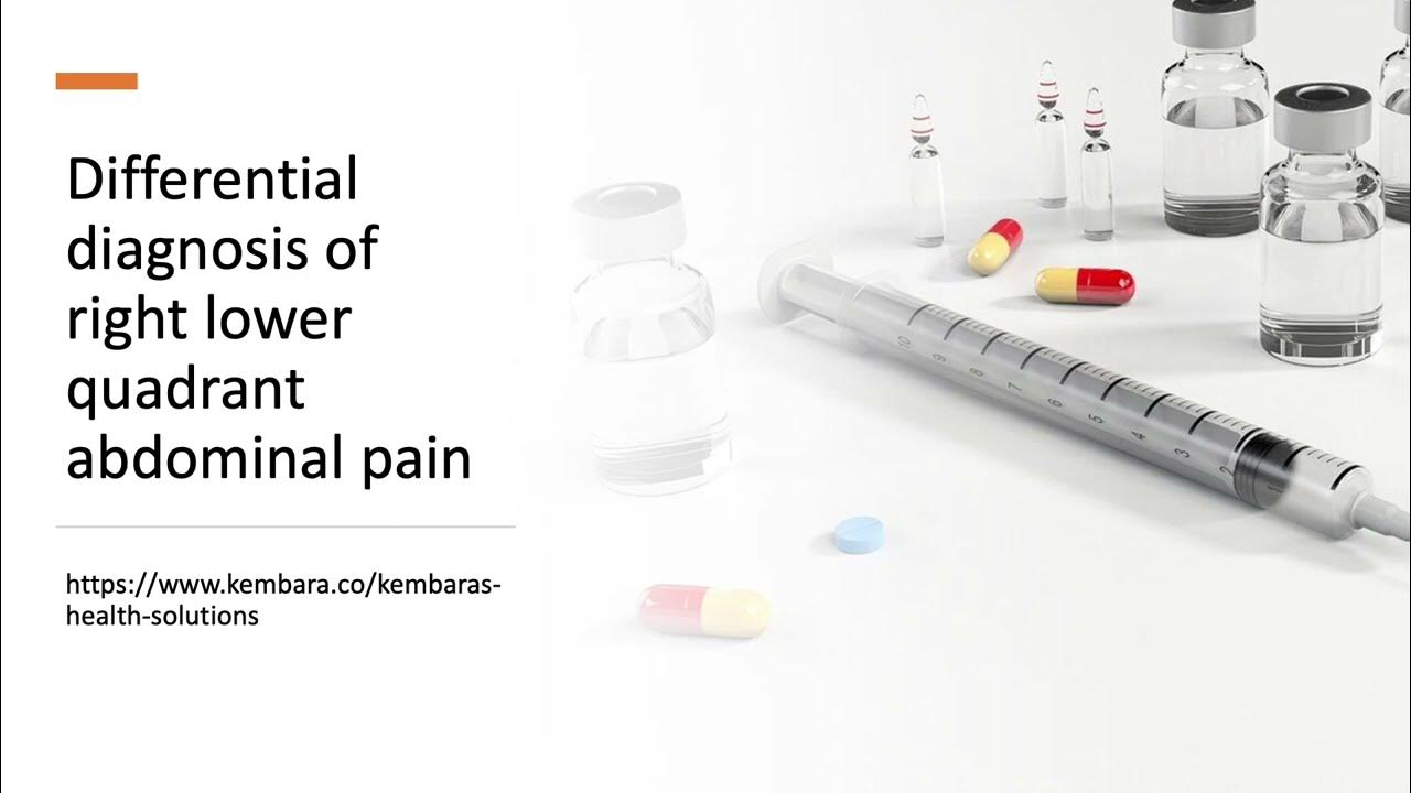 Differential diagnosis of right lower quadrant abdominal pain YouTube