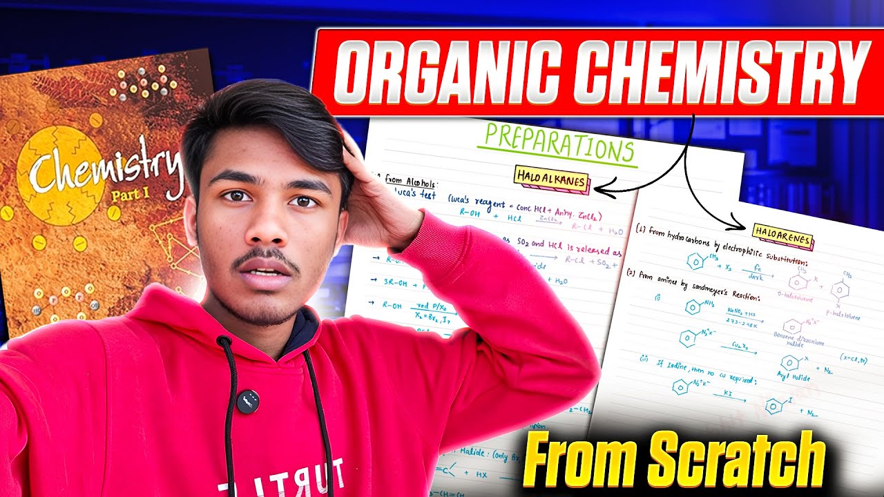 Starting Organic Chemistry From Zero for JEE 2026 🤯 | My 30-Day Organic Chem Plan
