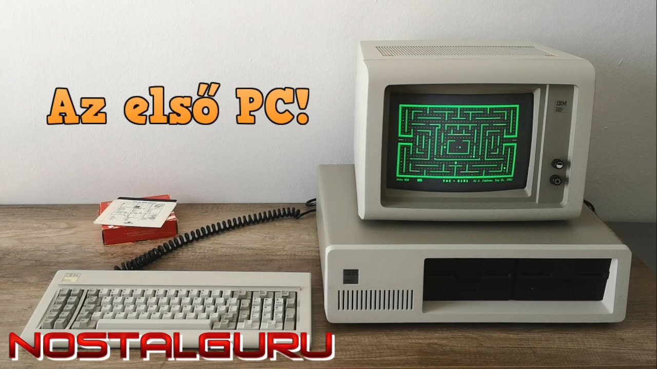 Az első számítógép, amit PC-nek hívtak - IBM 5150 - YouTube