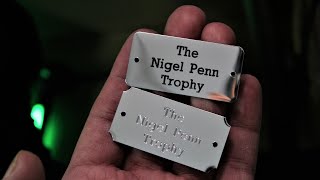 Custom Engraving 2 x Silver Plates Engraved 1 Black Fill with Holes 1 Plain Engrave with Holes