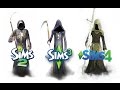 ♦ Sims 2 vs Sims 3 vs Sims 4: Death