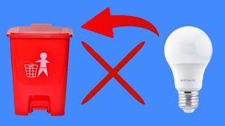 Few people know how to repair blown bulb 