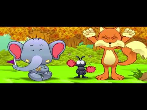 UI2014A 아딧, 우리, 리스카 - 인도네시아 옛날 이야기, 토끼와 거북이(Kelinci dan Kura-Kura)