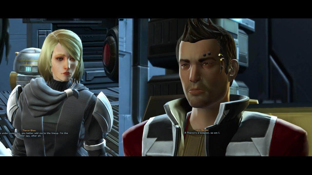 SWTOR The War for Iokath | Accusing Lana (Romanced) & Theron of betrayal