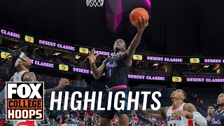 Johnell Davis TORCHES Arizona's defense for 35 points in FAU's thrilling 2OT victory |  CBB on FOX