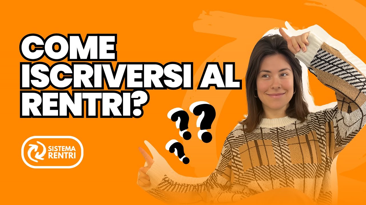 Come iscriversi al RENTRI