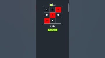Tic-Tac-Toe by using HTML,CSS,JAVASCRIPT #htmlcssjavascript #coding