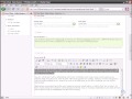 Adding an event item in typolight CMS