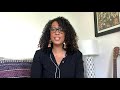 Melissa Carter Leads a Mindful Minute for the Black Community