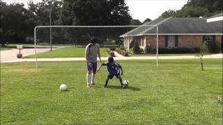 Teaching The Outside Step Over