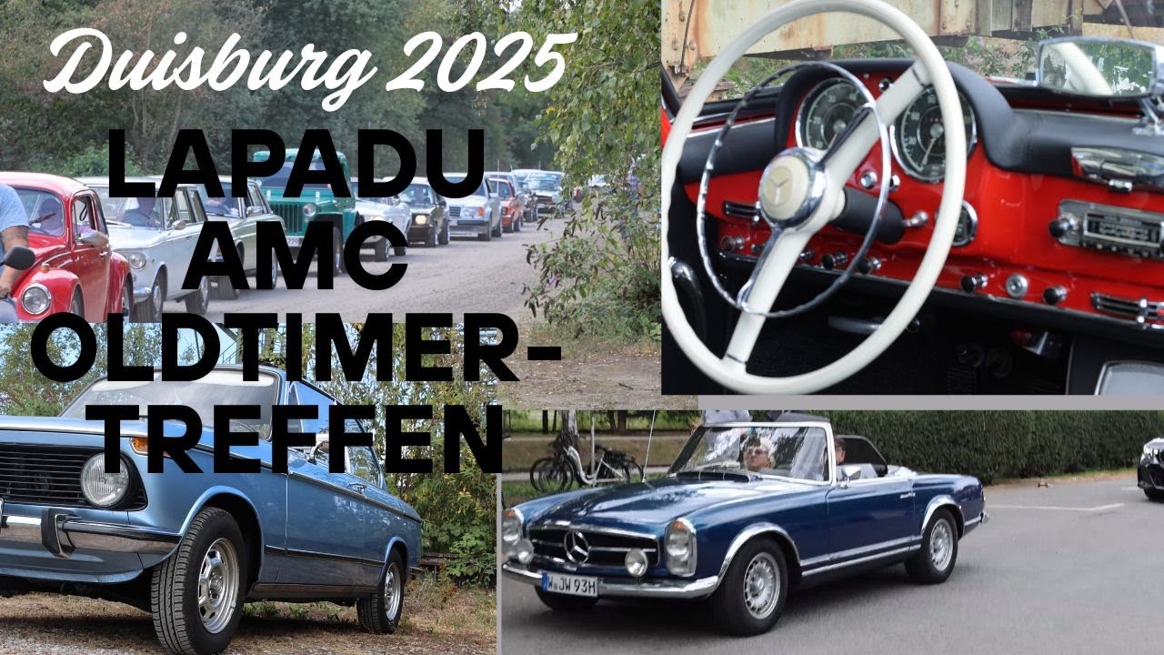 OIdtimerTreffen  AMC Duisburg 2025 Landschaftspark