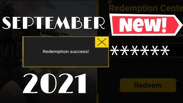 *NEW* Garena 2021 Redeem code in call of duty mobile