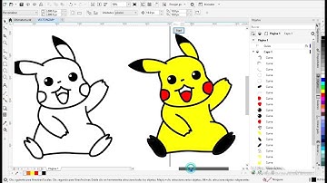 COMO CALCAR UN DIBUJO EN CORELDRAW 2020