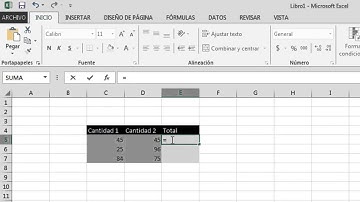 Sumar, Restar, Dividir y Multiplicar en EXCEL 2007 2010 20131