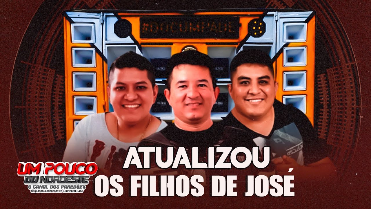 OS FILHOS DE JOSÉ - REPERTÓRIO NOVO - MÉDIOS NO TALO - PRA PAREDÃO