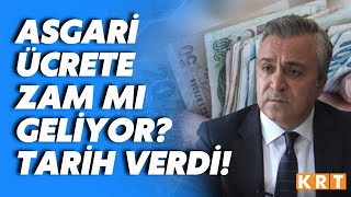 Asgari ücrete zam gelecek mi? Özgür Erdursun tarih verdi!