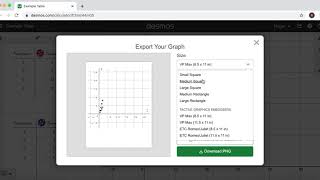 Saving and Sharing  on Desmos