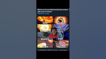Who Had The Best Meteor Splitting Scene Here? #shorts #meme