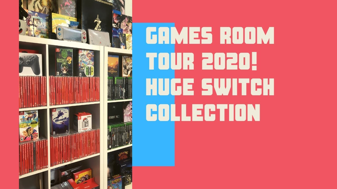 Game Room Tour 2020! Huge Switch Collection! - YouTube