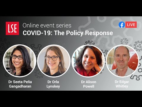 Data-driven Responses to COVID-19: opportunities and limitations | LSE Online Event