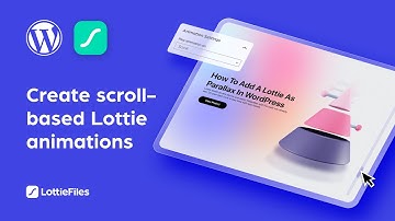 How to create a scroll-based Lottie animation in WordPress