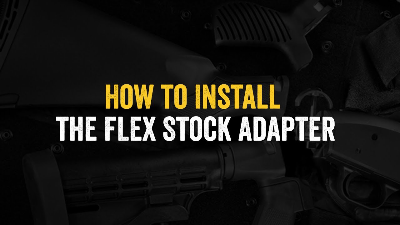 How To Install The Mossberg Flex Stock Adapter System on a Mossberg