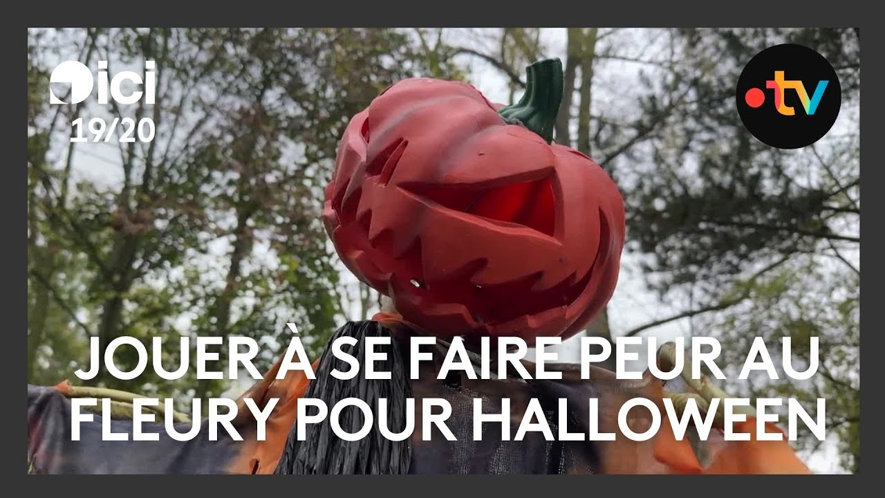 Halloween : jouer à se faire peur au parc Fleury à Wavrechain sous