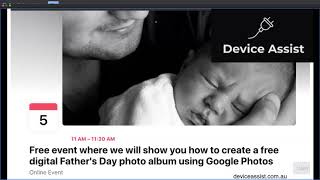 How to create a free digital Father's Day photo album using Google Photos screenshot 1