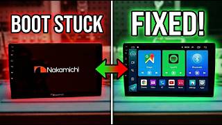 Nakamichi NAM-5260 Android Player Boot Logo Hang Fix | Stuck on Logo Solution