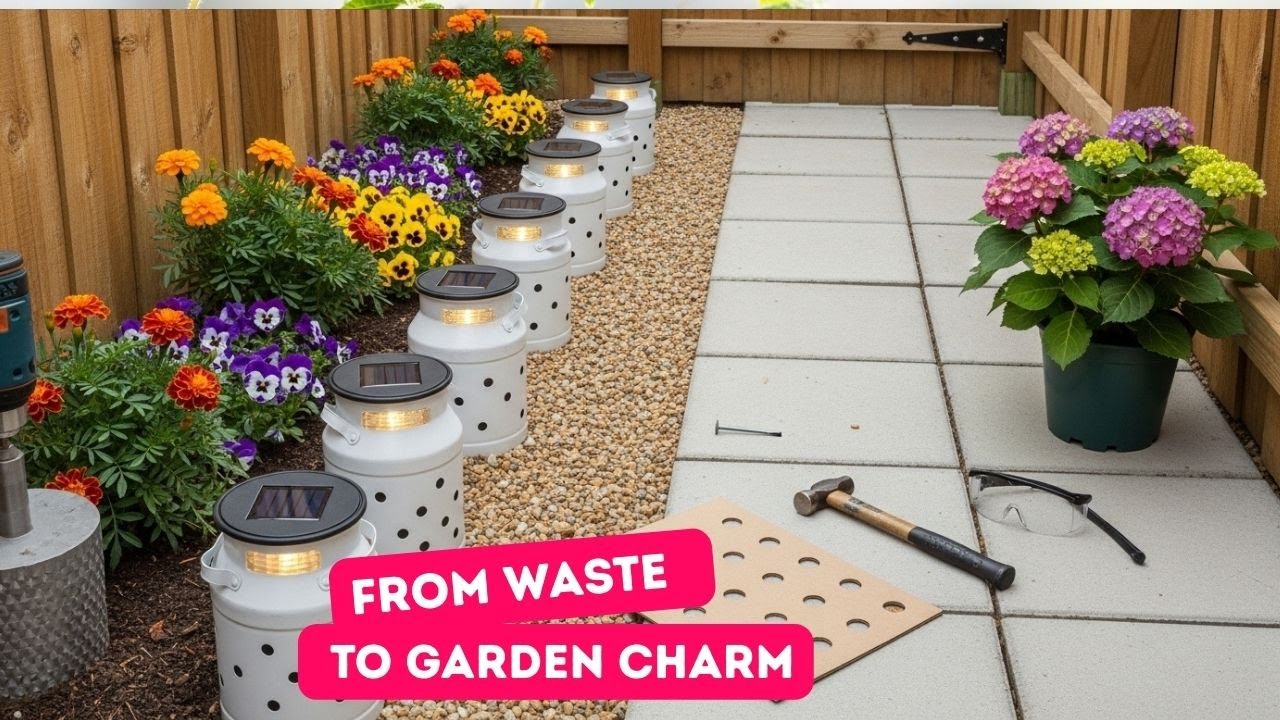 I Turned Trash Into THIS 15 DIY  Bottle Cap Garden Beauty Inspirational Design