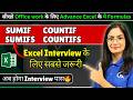 SUMIF, SUMIFS, COUNTIF, COUNTIFS in Excel 🔥 Full Tutorial with Examples (Hindi) । CK