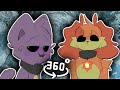 🌍360°CatNap and DogDay A New Perspective | Poppy Playtime Chapter 3 | Comic Dub