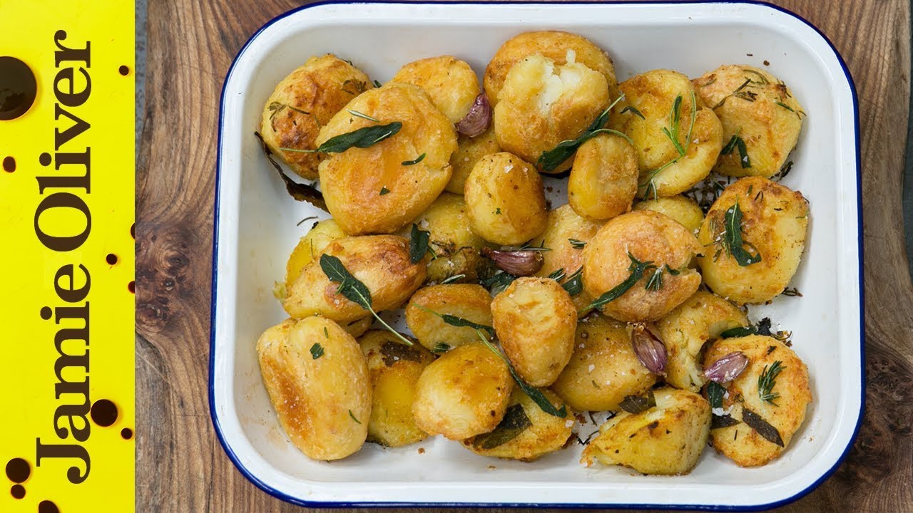 Fluffy and Crispy Goose Fat Potatoes - Donal Skehan