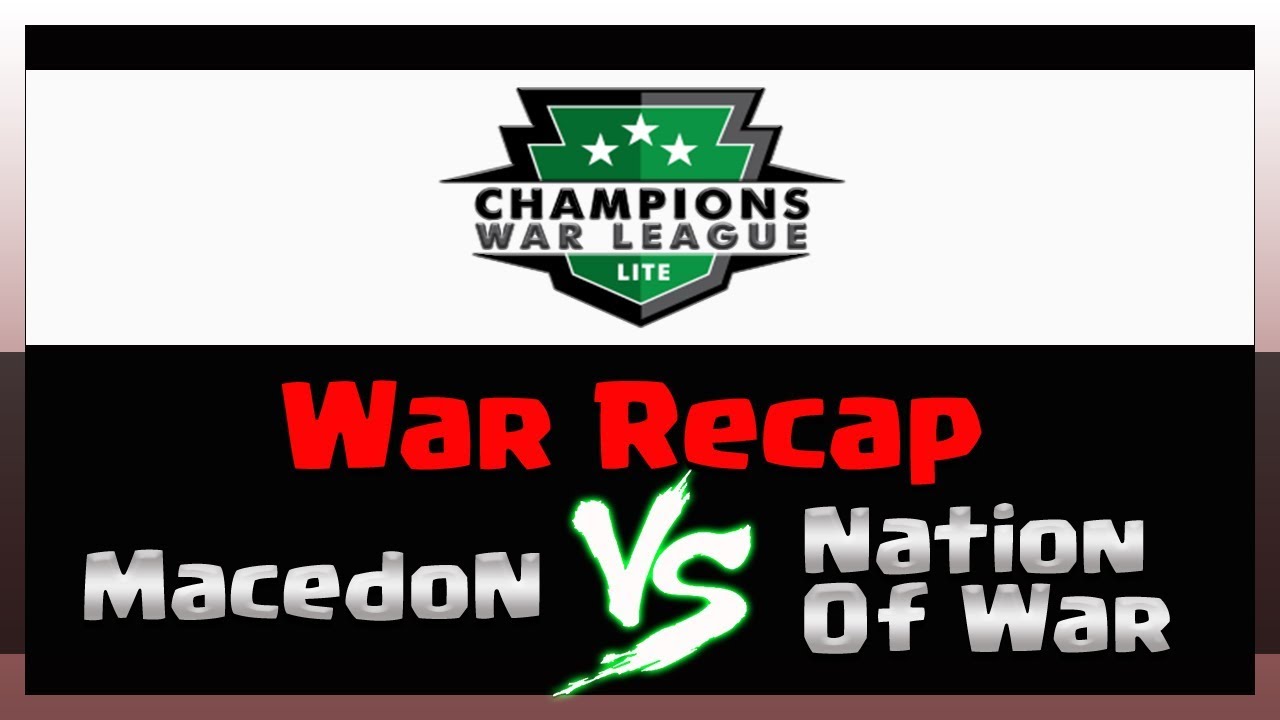 Recap  CWL Lite Week 4 | MacedoN VS NationOfWar